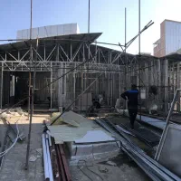 ساختمان پیش ساخته Lsf،کناف داخلی،نما فایبر سمنت،