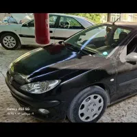 206 مدل 83مشکی سالم