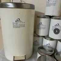 بانکه حبوبات دوجداره و جا ادویه مکارتی در چوبی|ظروف نگهدارنده، پلاستیکی، یک‌بارمصرف|تهران, آهنگ|دیوار