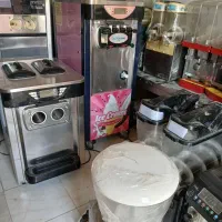 لوازم کافه بستنی یخچال و دستگاه شربت ساز|کافیشاپ و رستوران|شیراز, پادگان ولیعصر|دیوار