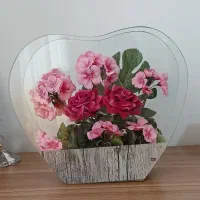 باکس گل شیشه‌ای