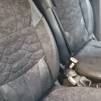 کوئیک R ۱۴۰۰ سفید مشکی خونگی + پخش حرفه ای|خودرو سواری و وانت|لنجان, |دیوار