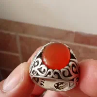 انگشتر نقره عقیق یمنی
