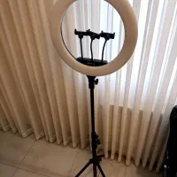 رینگ لایت برندsierraباقطر۴۵توان۹۵ و سه هولدرو اینه