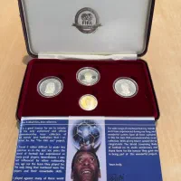 ست سکه طلا و نقره یاد بود فیفا،کلکسیونی و خاص