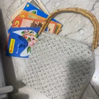 کیف ابریشم و بافی بسیار قدیمی کاردست