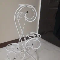 شلف چوبی وفلزی گلدان|گل و گیاه طبیعی|بومهن, |دیوار