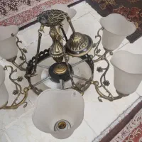 لوستر فلزی|لوستر و چراغ آویز|تهران, دردشت|دیوار