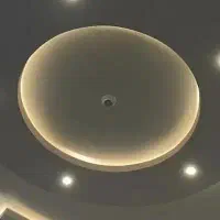 گچ کاری سقف آرک کناف ابزار ستون سقف کاذب نور مخفی