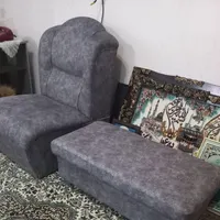 مبل ۷نفره چوب نراد و روکش تازه تعویض شده|مبلمان خانگی و میز عسلی|بندر انزلی, آذربایجان|دیوار