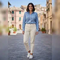 پیراهن طرح دار زنانه