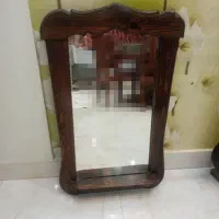 آینه با قاب چوبی90در 51