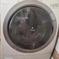 لباسشویی پاناسونیک ده کیلویی|ماشین لباسشویی و خشک‌کن لباس|رامهرمز, |دیوار