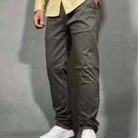 شلوار کتان کلاسیک پشت ریپس هدیه روز پدر