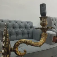 لوستر دیواری برنج قدیمی اصل اصل|لوستر و چراغ آویز|سنندج, |دیوار