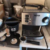 اسپرسو ساز خانگی ندوا با وسایل کامل