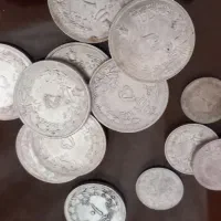 ۸۰۰ گرم سکه نقره قدیمی