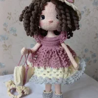 عروسگهای دست بافت زیبا هدیه خاص برای عزیزانتون|اسباب‌‌بازی|قرچک, زیبا شهر|دیوار