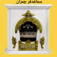 بخاری گازی شومینه طلایی Tajdar