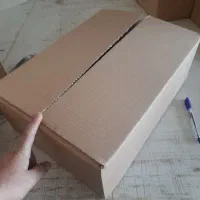 کارتن آماده به علت جمع آوری