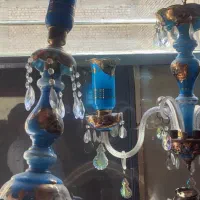چراغولوستر آب طلای 18اعیار|لوستر و چراغ آویز|اصفهان, بیدآباد|دیوار