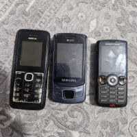گوشی نوستالژی سونی اریکسون w810و سامسونگ