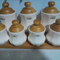 ست جای قند و چای و ادویه