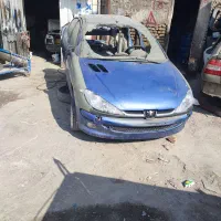 206 وی 8 فول تقویت تصادفی کم ضرب مدل 96|خودرو سواری و وانت|مشهد, کوی المهدی|دیوار