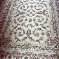 دو تخته فرش نو گل برجسته کاشان
