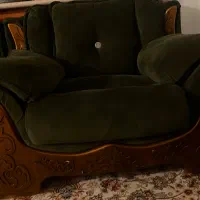 دو عدد مبل راحتی تک نفره