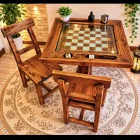 میز تخته نرد و شطرنج