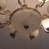 لوستر کلاسیک ۹ کاسه