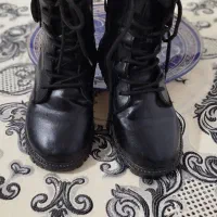 نیم بوت در حد نو دخترانه|کفش و لباس بچه|خرم‌آباد, |دیوار