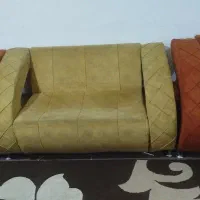 مبلمان ۷نفره و میز تی وی