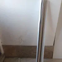 پرده زیرا رنگ قهوه ی کرمی