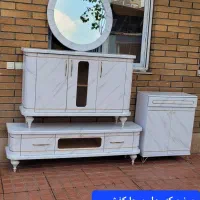 شرایط قسطی+آینه کنسول/جاکفشی/میز تلویزیون/کد ۲۱۲f|بوفه، ویترین، کنسول|همدان, |دیوار