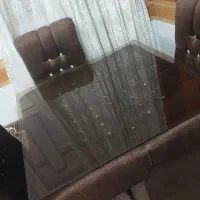 میز غذاخوری تمیز و بدون استفاده|میز و صندلی غذاخوری|قم, عمار یاسر|دیوار