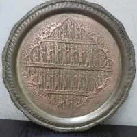 سینی مسی قلمکاری هخامنشی قدیمی