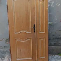 درب چوبی دولت همراه با چهار چوب