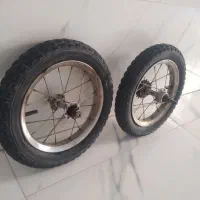 لاستیک وتیوب دوچرخه بادشده آماده سایزه ۱۲