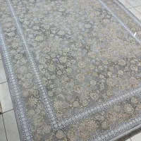 فرش1200شانه گل ابریشم وطلاکوب اصلی|فرش|کاشان, راوند|دیوار