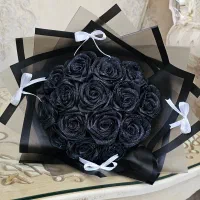 دسته گل رز  پروانه ای و پول ارایی|گل مصنوعی|اهواز, پردیس|دیوار