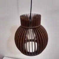 ۲عدد لوستر چوبی|لوستر و چراغ آویز|اصفهان, مارچین|دیوار