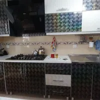 کابینت آشپزخانه و هود و گاز و سینگ