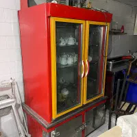 یخچال وفریزر ایستاده با موتور پوسته بزرگ فرانسوی