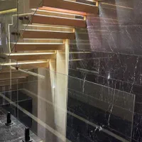 نرده استیل شیشه‌ای مدرن|مصالح و تجهیزات ساختمان|قم, بنیاد|دیوار