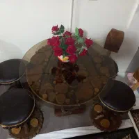 میز غذا خوری فانتزی|میز و صندلی غذاخوری|زنجان, |دیوار