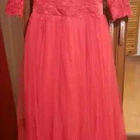 لباس شب ماکسی قرمز