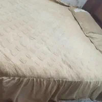 تخت خواب تمام چوب در حد نو|تخت و سرویس خواب|نیشابور, فردوس شمالی|دیوار