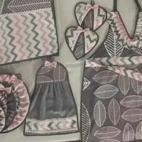 تولید و دوخت سرویس آشپزخانه|سفره، حوله، دستمال آشپزخانه|گرگان, |دیوار